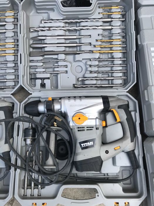 Перфоратор бочковий TITAN TTB631SDS PLUS 1500W 8 Дж з Англії