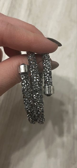 Oryginalna bransoletka Swarovsky Crystaldust Double Bangle