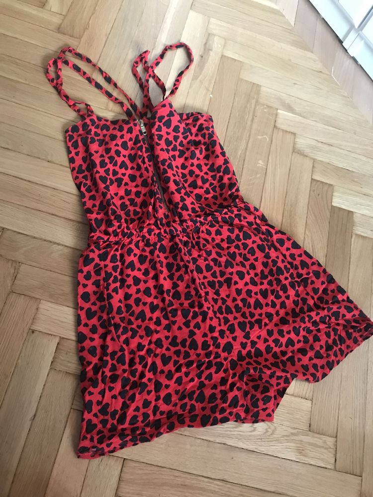 Kombinezon w serduszka  S 36 lato
