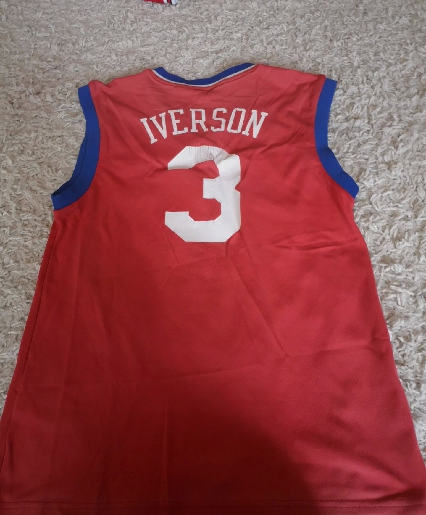 Camisola basket Sixers Allen Iverson S