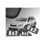 zasłonki przeciwsłoneczne Skoda octavia rocznik 2008r fl