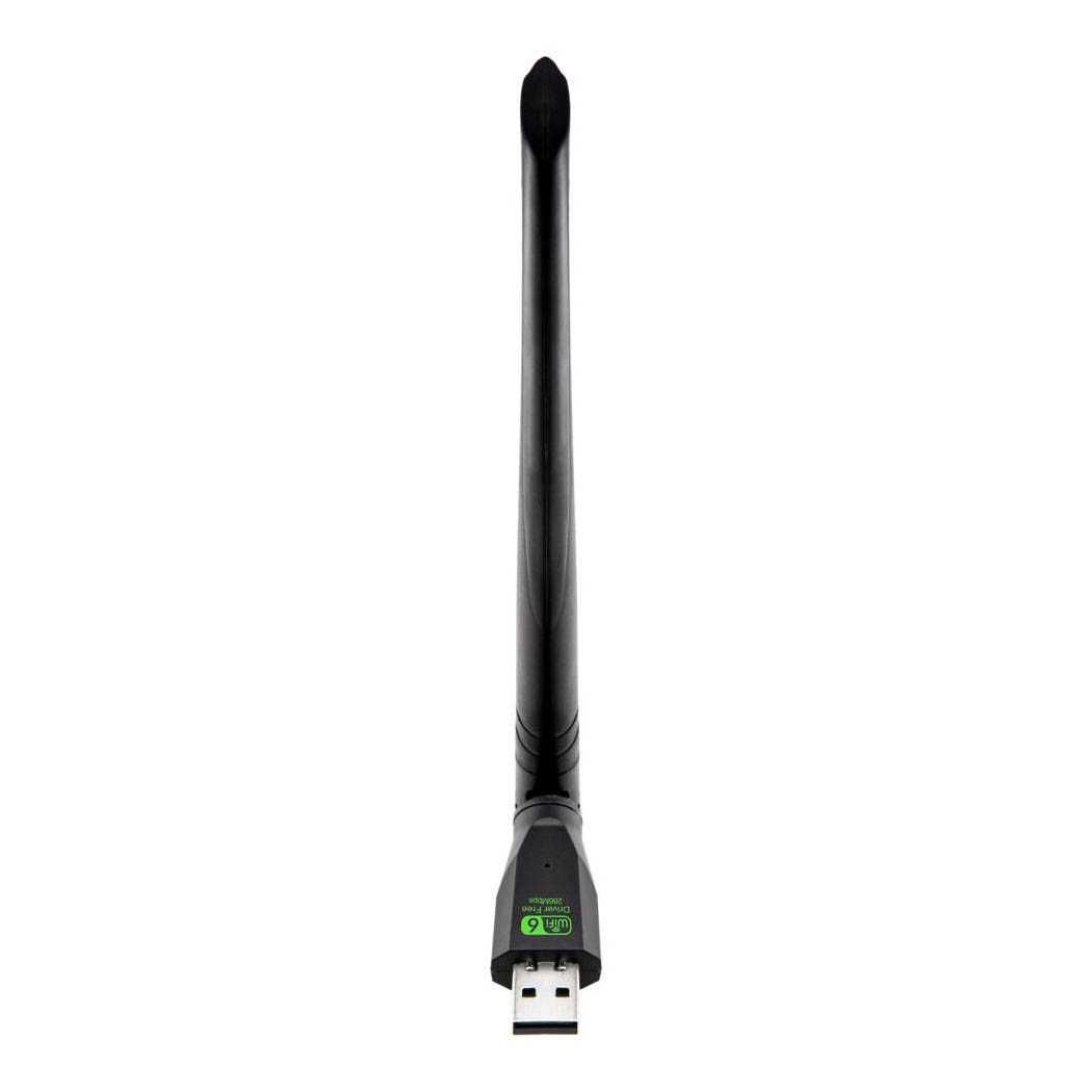 USB WiFi адаптер AIC8800 | Антенна 5 дБ | 286 Мбит, 2.4 Гц, 802.11ax