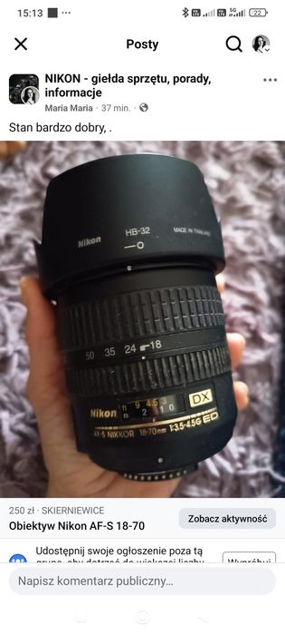 Nikkor  18-70 mm  1:3.5-4.5G ED