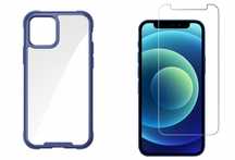 Etui Frigate Series Pancerne Niebieski Szkło Hartowane Iphone 12 Mini