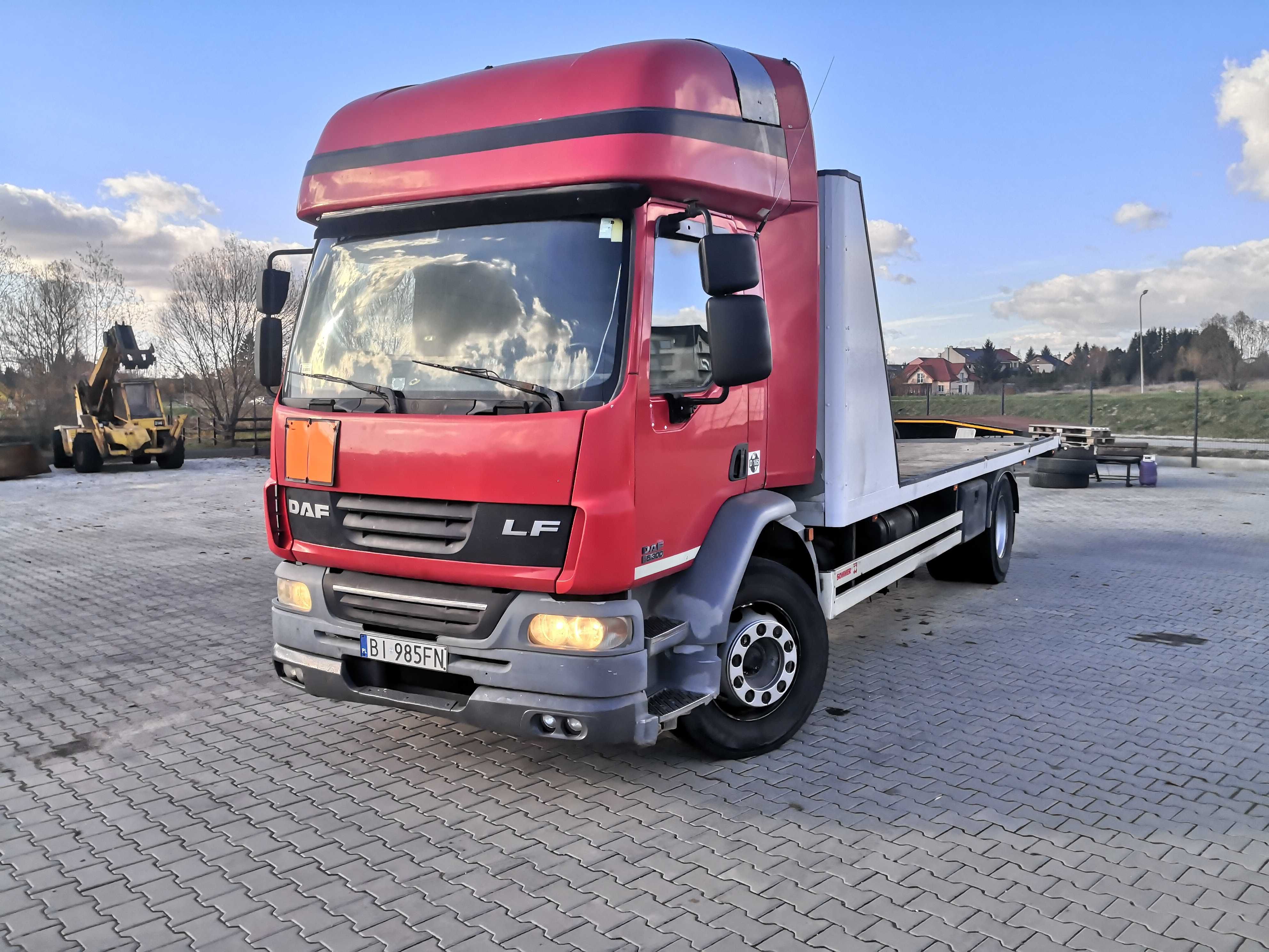 autolaweta DAF FA LF55 300G18 ŁAD 10T pomoc drogowa laweta