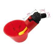 Bebedouro automático para aves com porca de fixação
