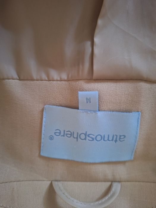 Marynarka beżow, żakiet damskiAtmosphere 14, 46, XXL