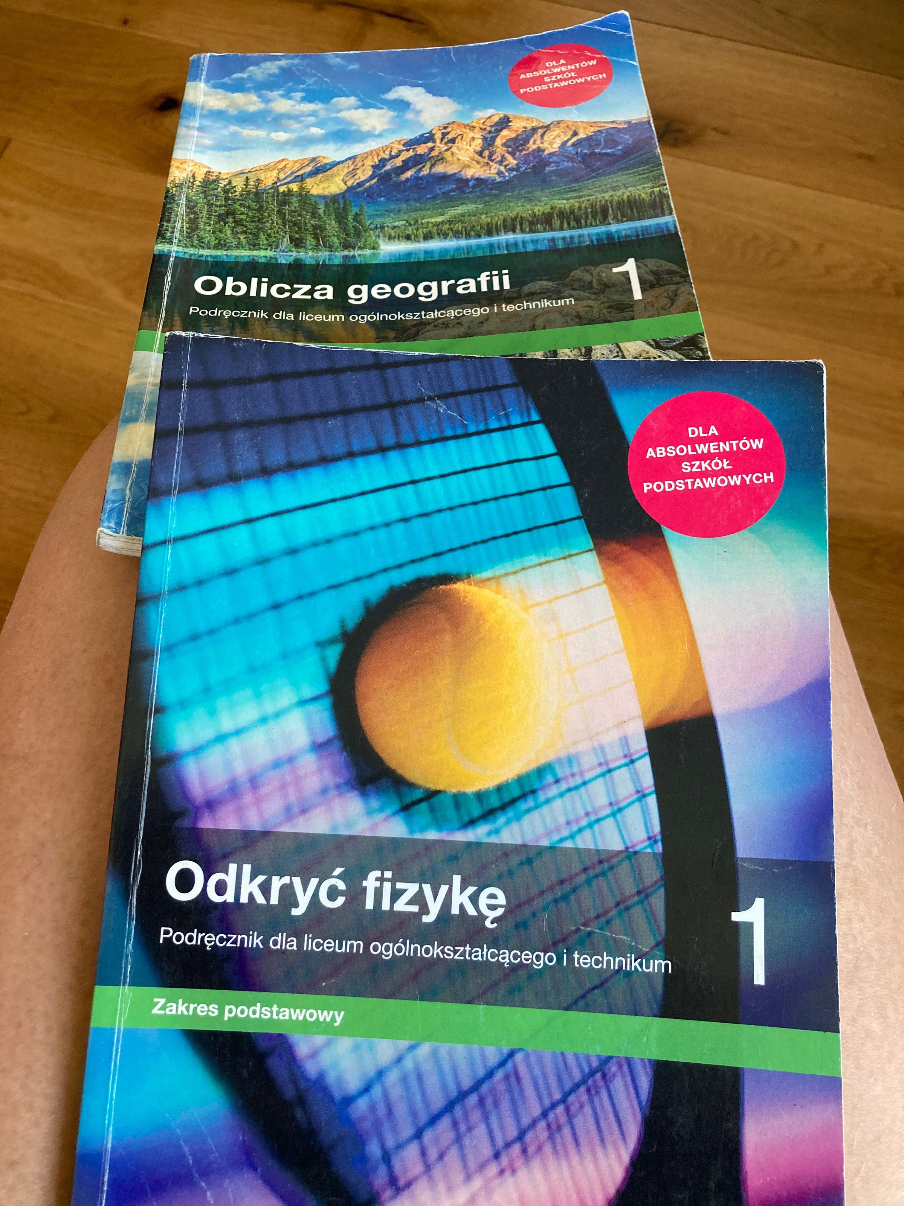 Komplet książek  LO klasa 1