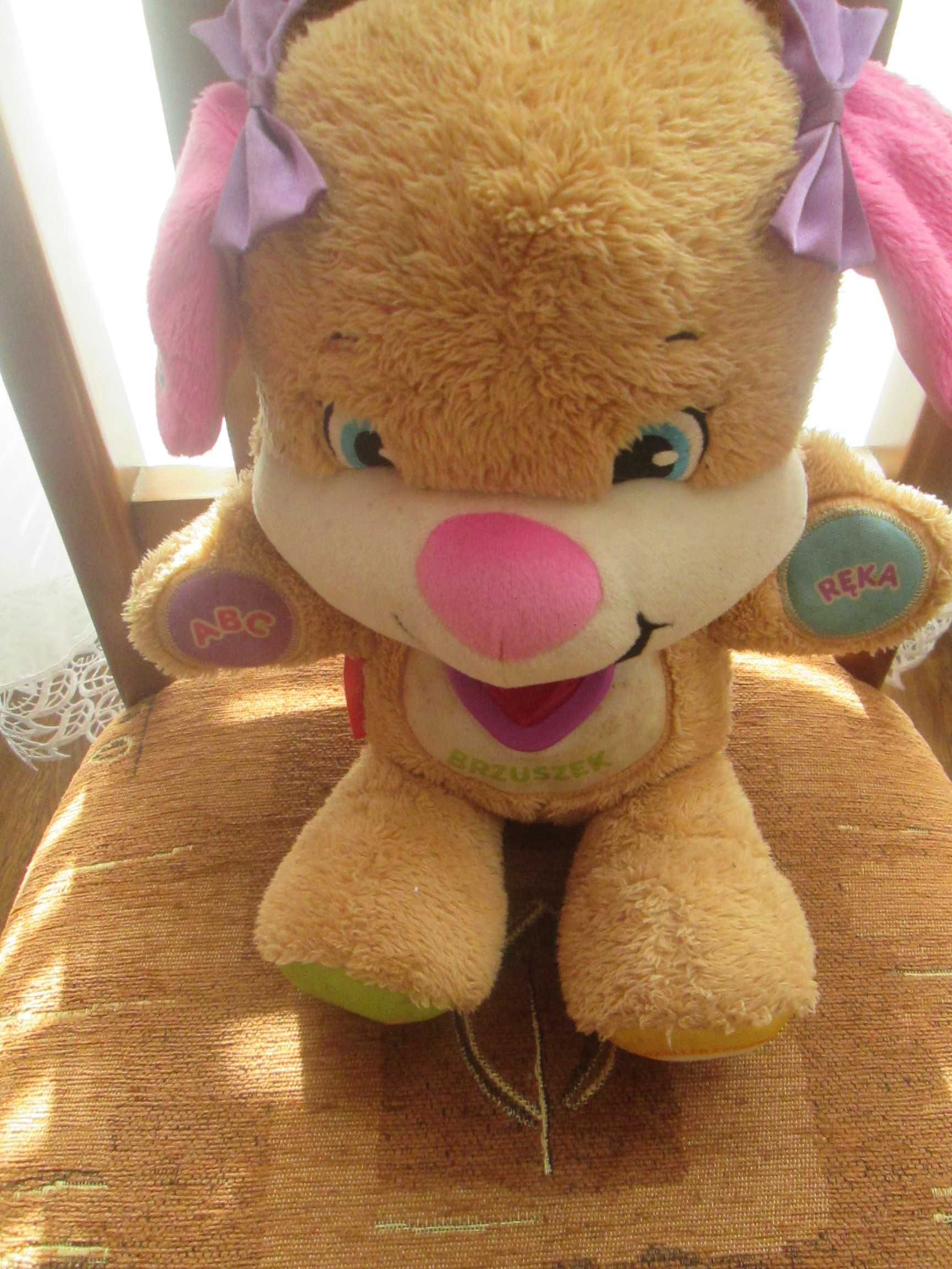 Maskotka interaktywana/Siostrzyczka szczeniaczka Fisher Price