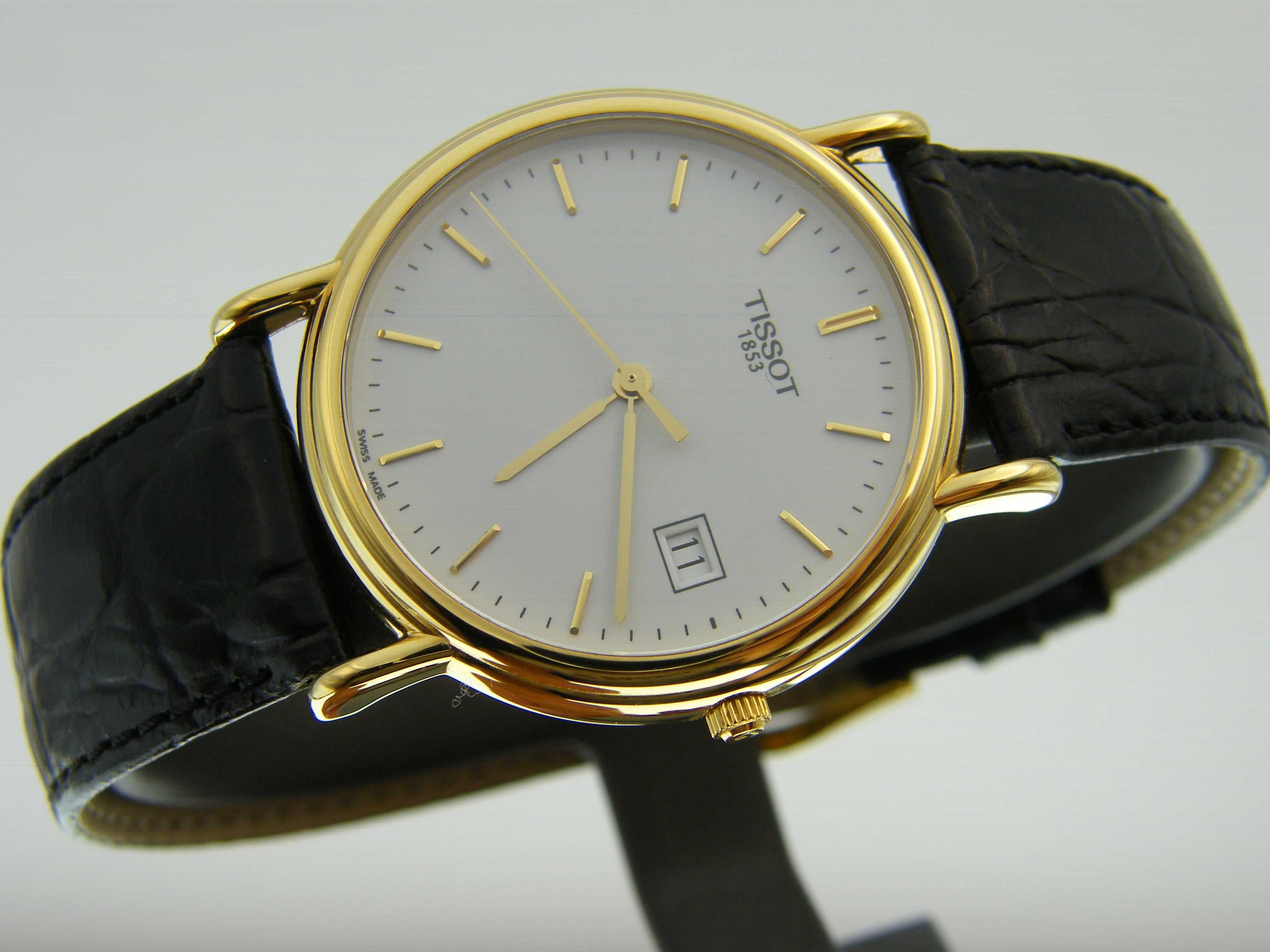 Tissot Gold Collection w 18k Złocie w Pełnym Komplecie