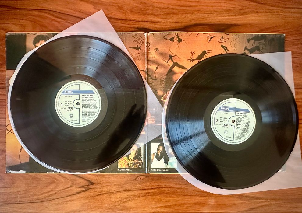 Disco vinil duplo Caetano Veloso - Circuladô Vivo