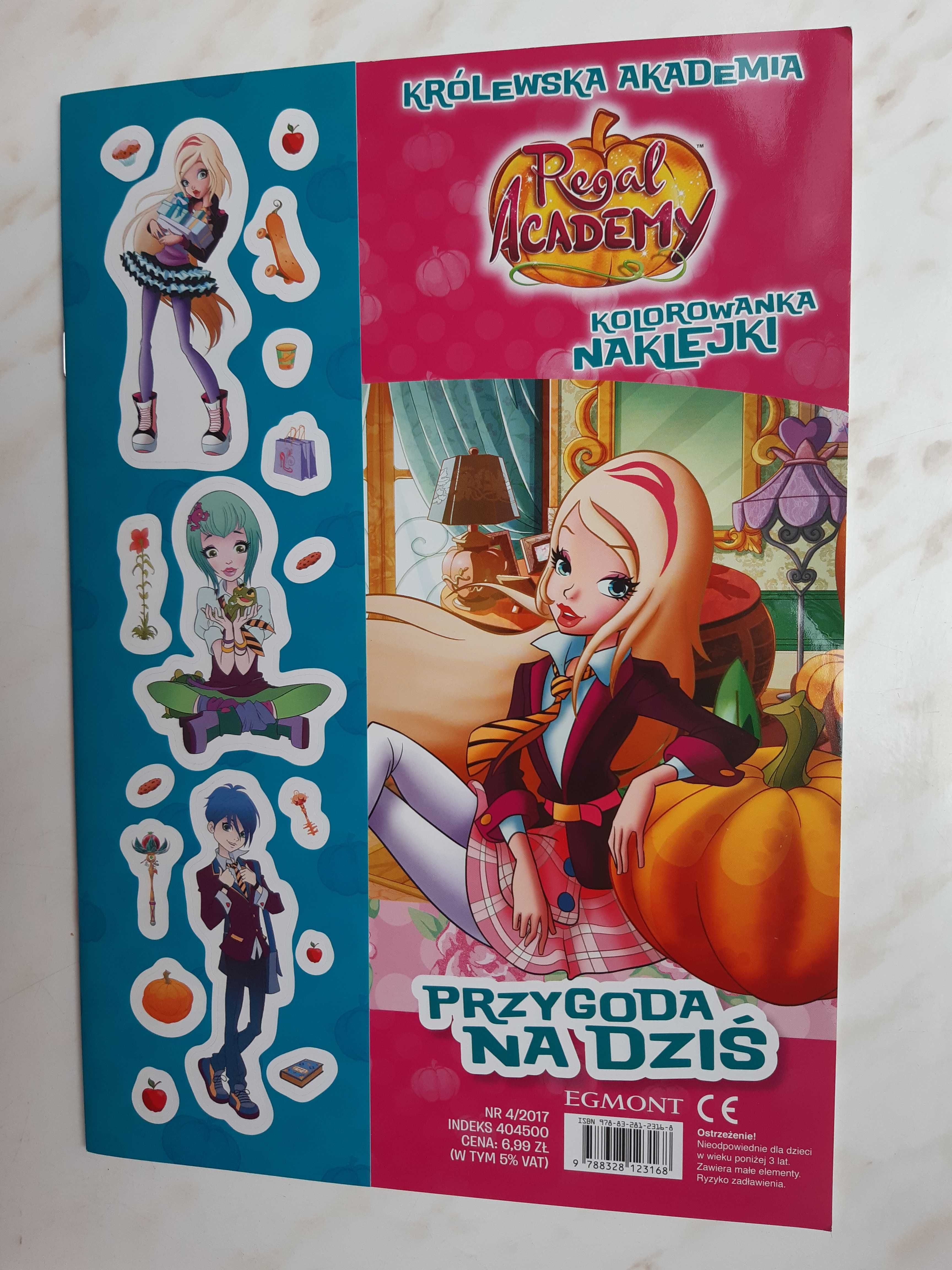 Regal Academy_Królewska Akademia_Przygoda na dziś_Kolorow. i naklejki