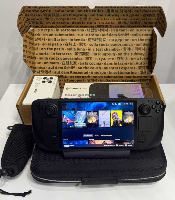 Steam Deck OLED 1TB + Док-станція Ugreen (4K / 100W / 1000Mbps)