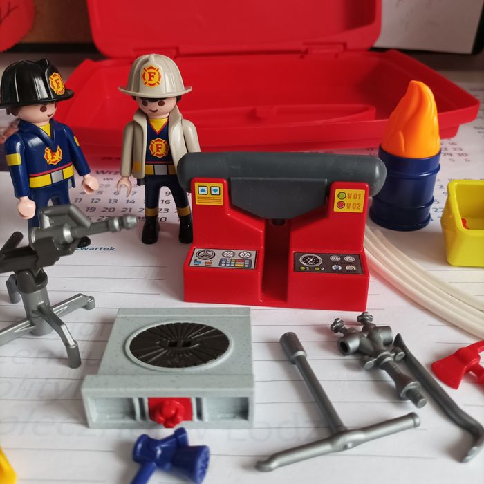 Playmobil straż pożarna w walizce