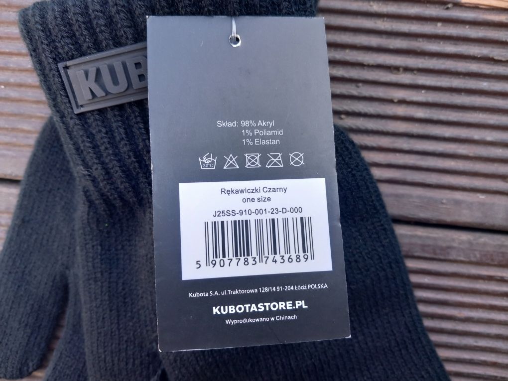 Rękawice Zimowe męskie Kubota rozm.L/XL