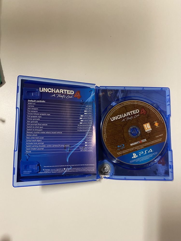 Jogo PS4: Uncharted 4