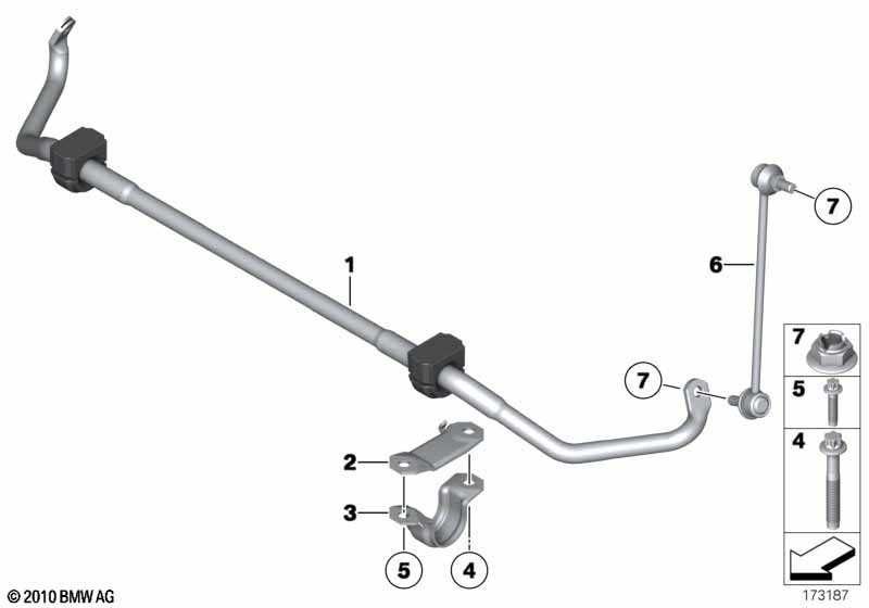 Łącznik stabilizatora przedni  BMW Seria: 5'  6'  7' nr. mag 1/452