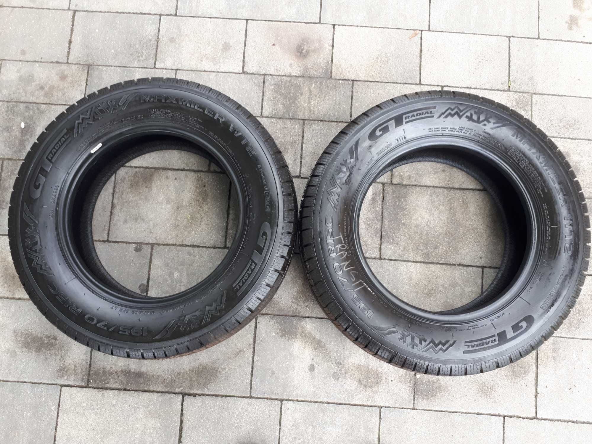 GT Radial Maxmiler WT2 195/70 R15C 2szt.