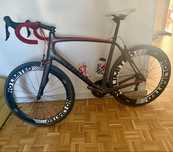 Szosa r58 Specialized Roubaix SL4 Expert Ultegra koła karbon 60/80