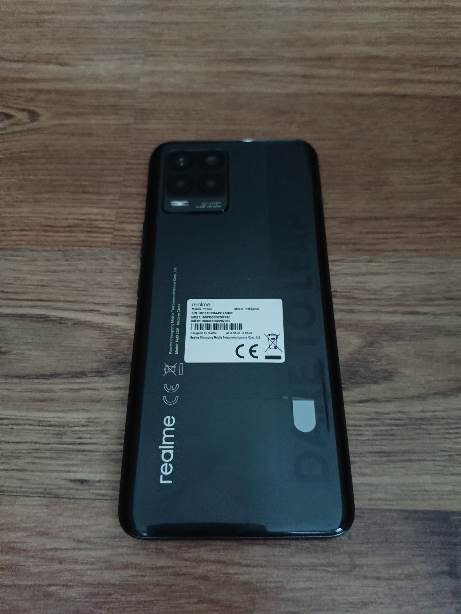 Smartfon realme8 6GB/128GB czarny