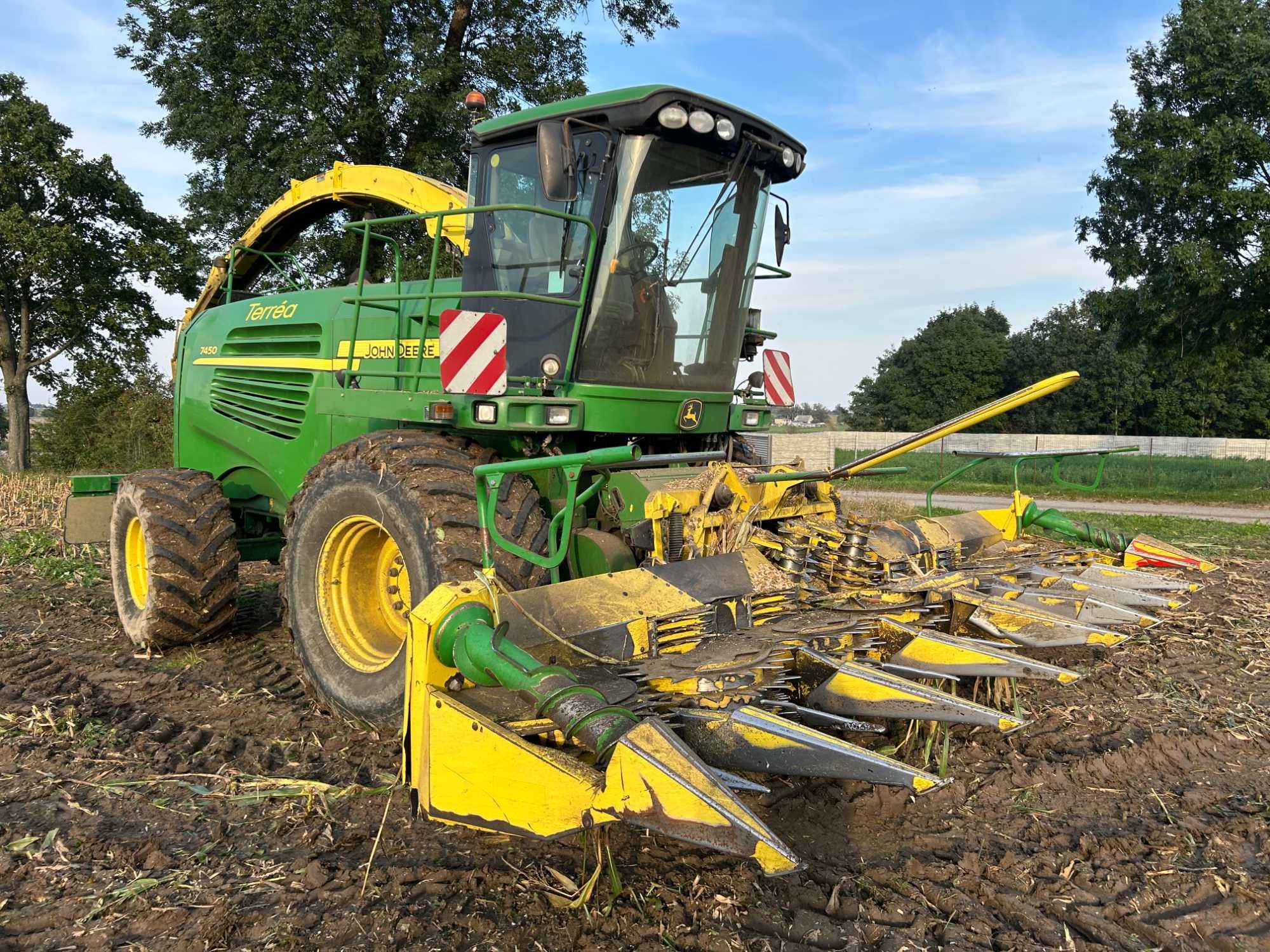 Sieczkarnia John deere 7450  rok;2009