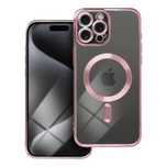 Futerał ELECTRO MAG COVER MagSafe do IPHONE 15 Pro Max złoty róż