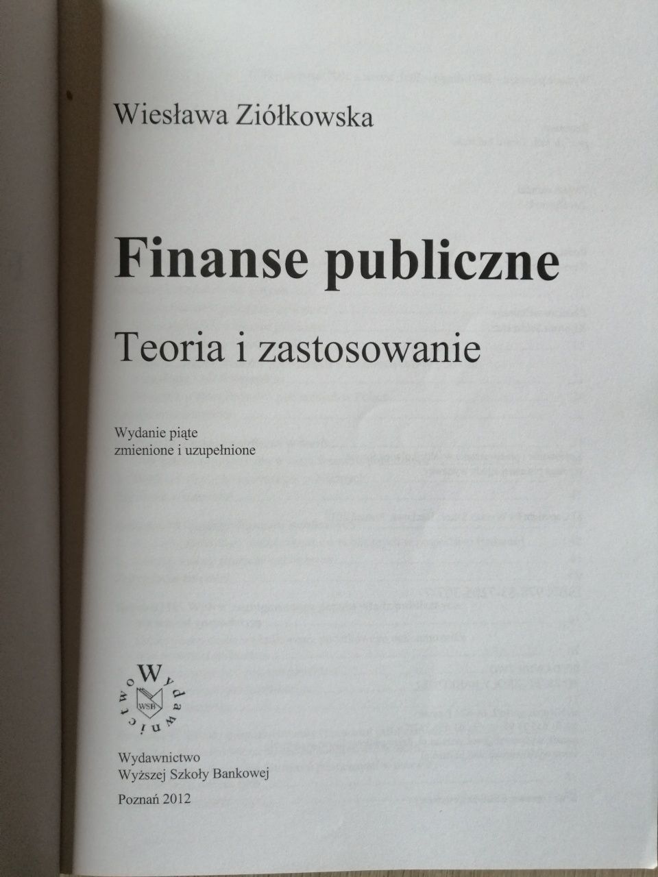 Finanse publiczne