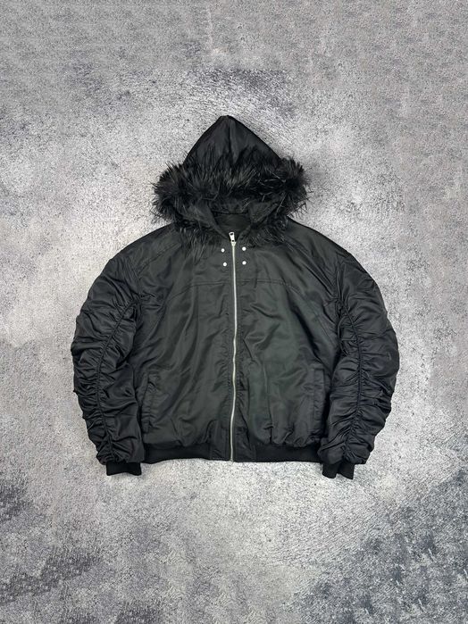 Бомбер зимний Balenciaga type куртка пуховик opium project gr