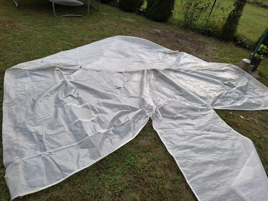 Folia Zamienna na Tunel Ogrodowy Szklarnia 2x3x2 Biała UV4 Mocna