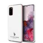 Etui U.s. Polo Assn. Shiny Na Samsung Galaxy S20 - Białe