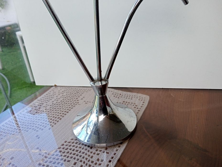 Castiçais antigos em estanho