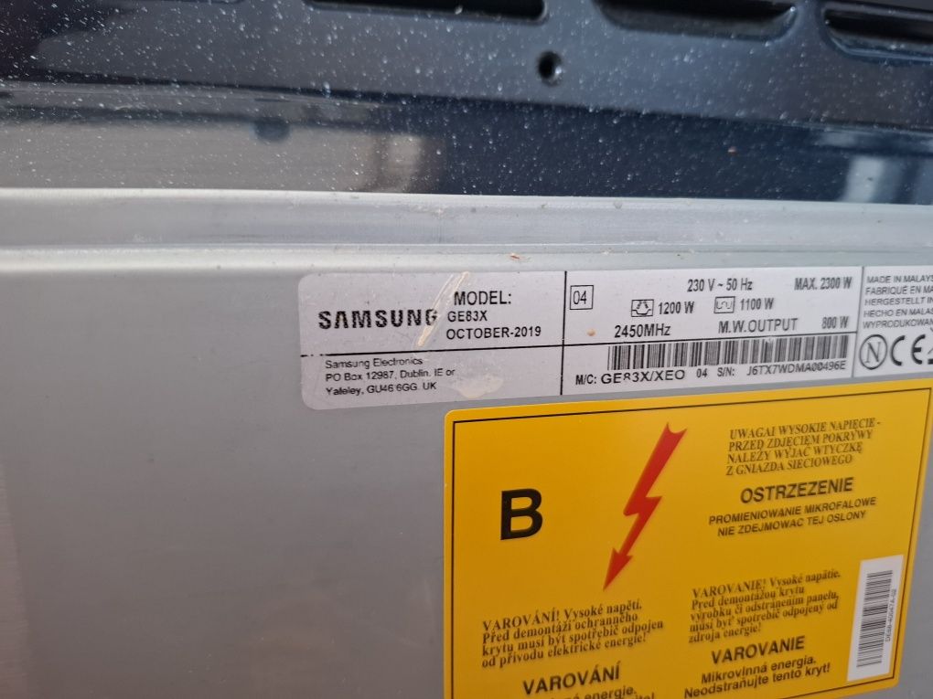 Mikrofalówka Samsung GE83X