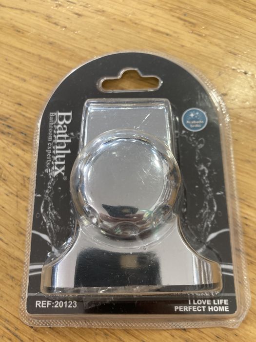 Lote 22 suporte duche chuveiro Bathlux - Novo