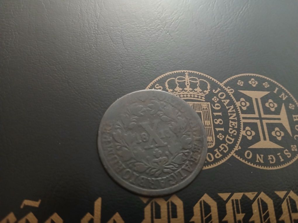 Moeda de X Reis de 1813