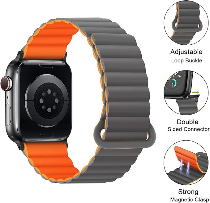 anlinser dwustronny pasek  do apple watch 38 mm