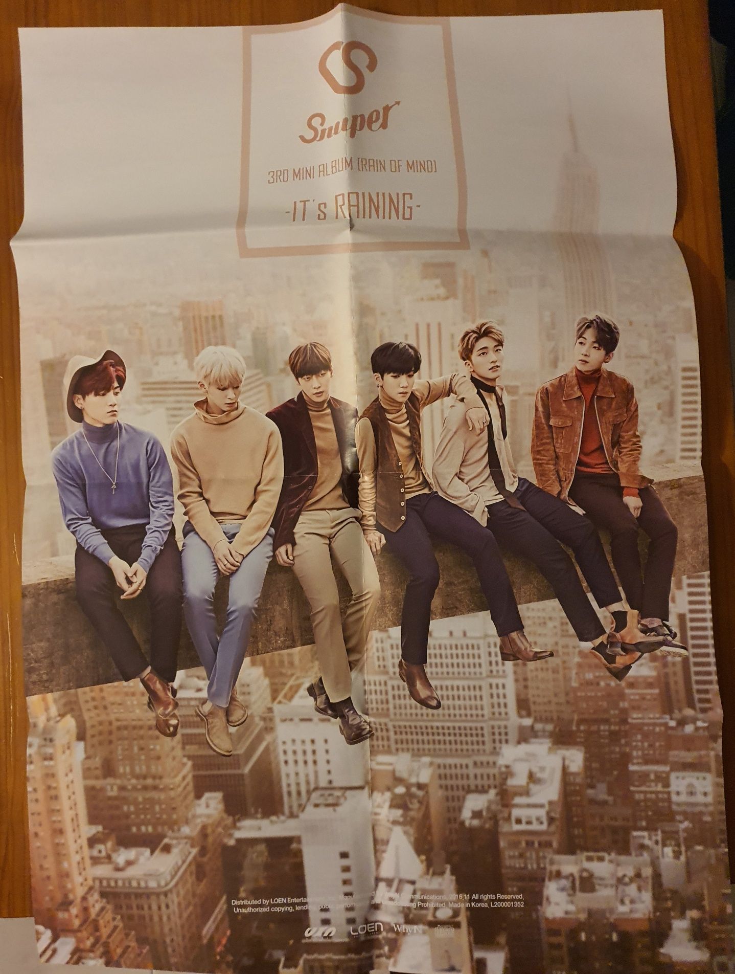 [Kpop] Snuper 3rd mini album "Rain of Mind" + Poster