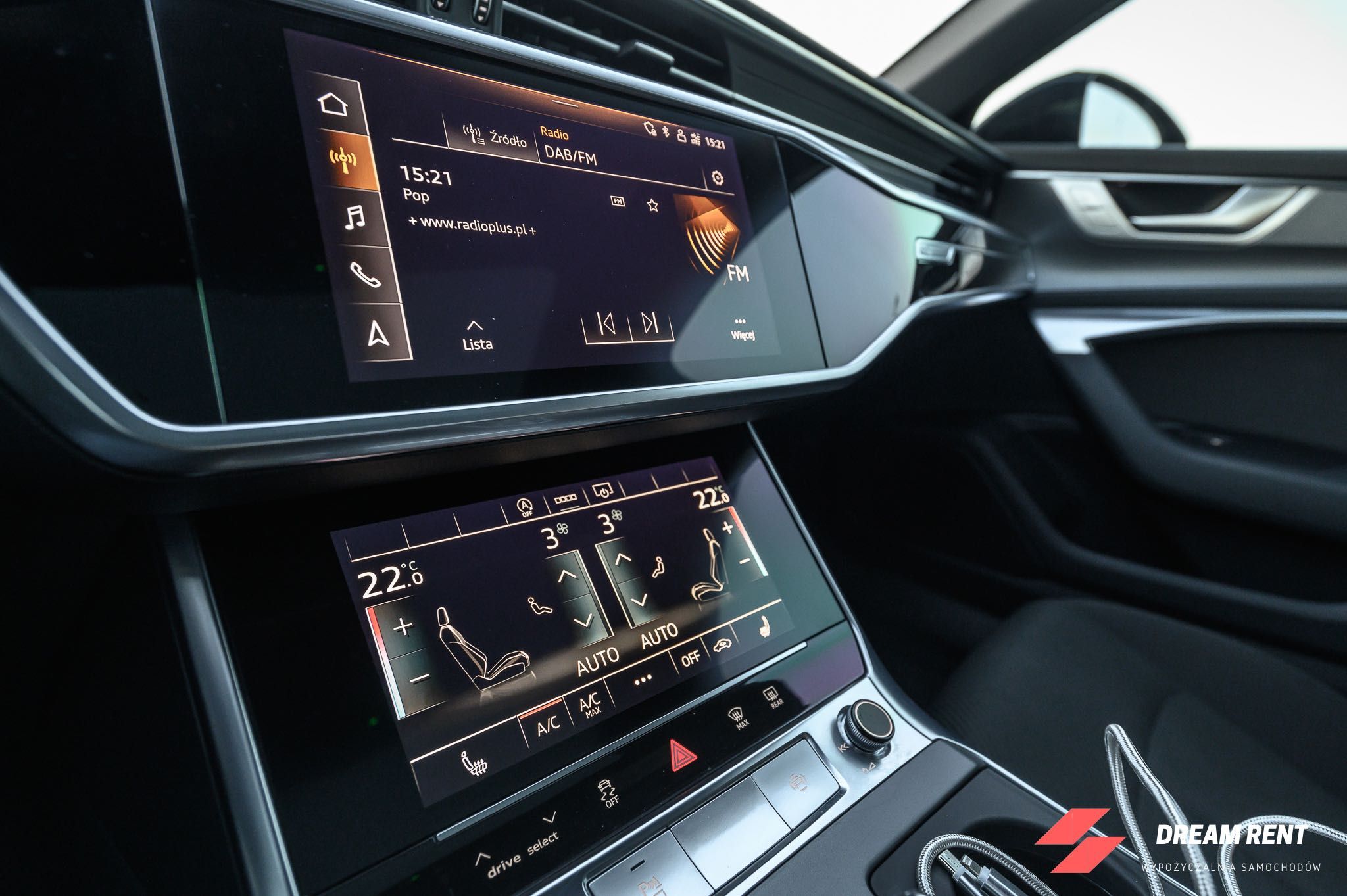 Wynajem AUDI A6 40TDI SLine wypożyczalnia samochodów lotnisko od233PLN