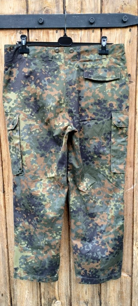 Spodnie Bojówki Bundeswehr Flecktarn Kamuflaż