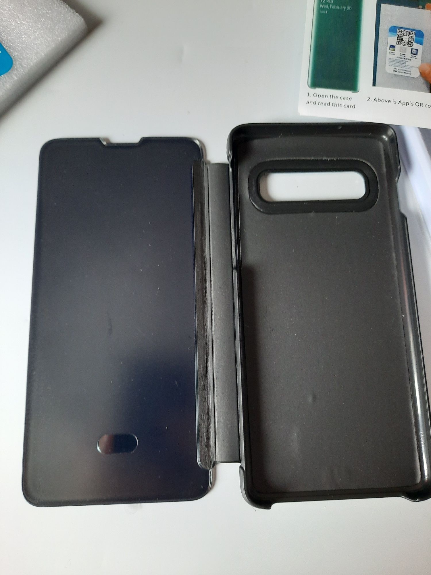 Etui na Samsung s10 zamykany lustrowany
