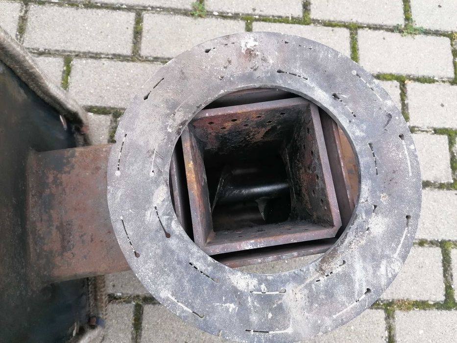 Podajnik do pieca ekogroszek + pojemnik na opał 225kg Dziubarczyk