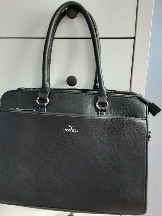 Torba Shopperka Coveri Italia Na Laptopa Dokumenty A4 NOWA