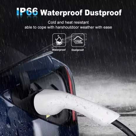 carregador tipo 2 veículo elétrico 3.5Kw 8A/16A