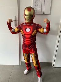 Костюми Залізної людини Marvel, Iron men ростовка 90-135см+маск