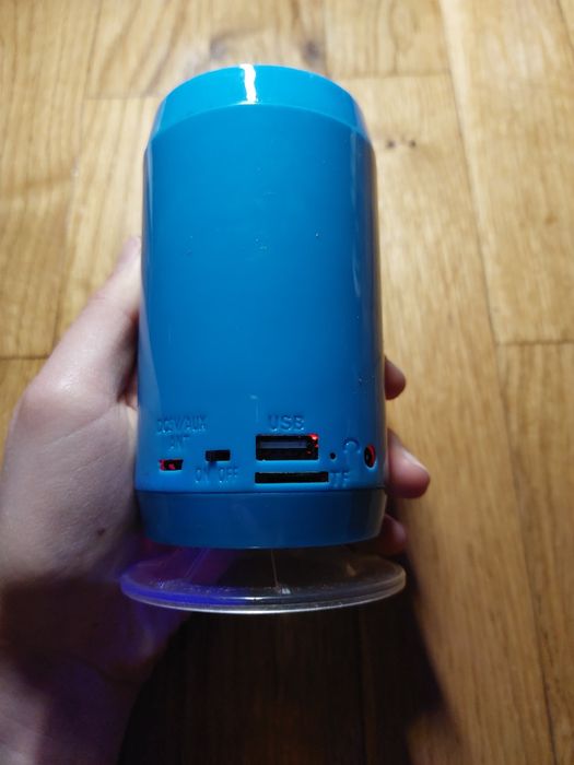 Портативна Bluetooth колонка зі світломузикою WSTER WS-1806 FM, AUX, U