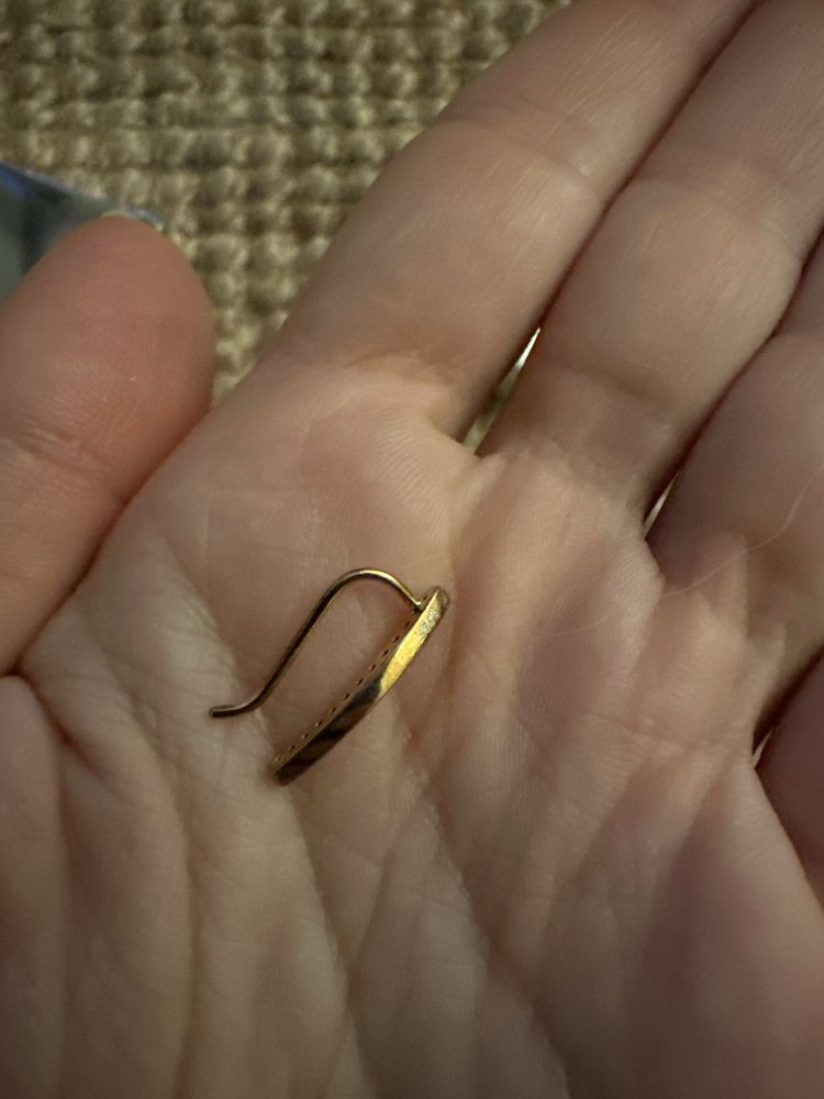 Ear cuff stone em prata