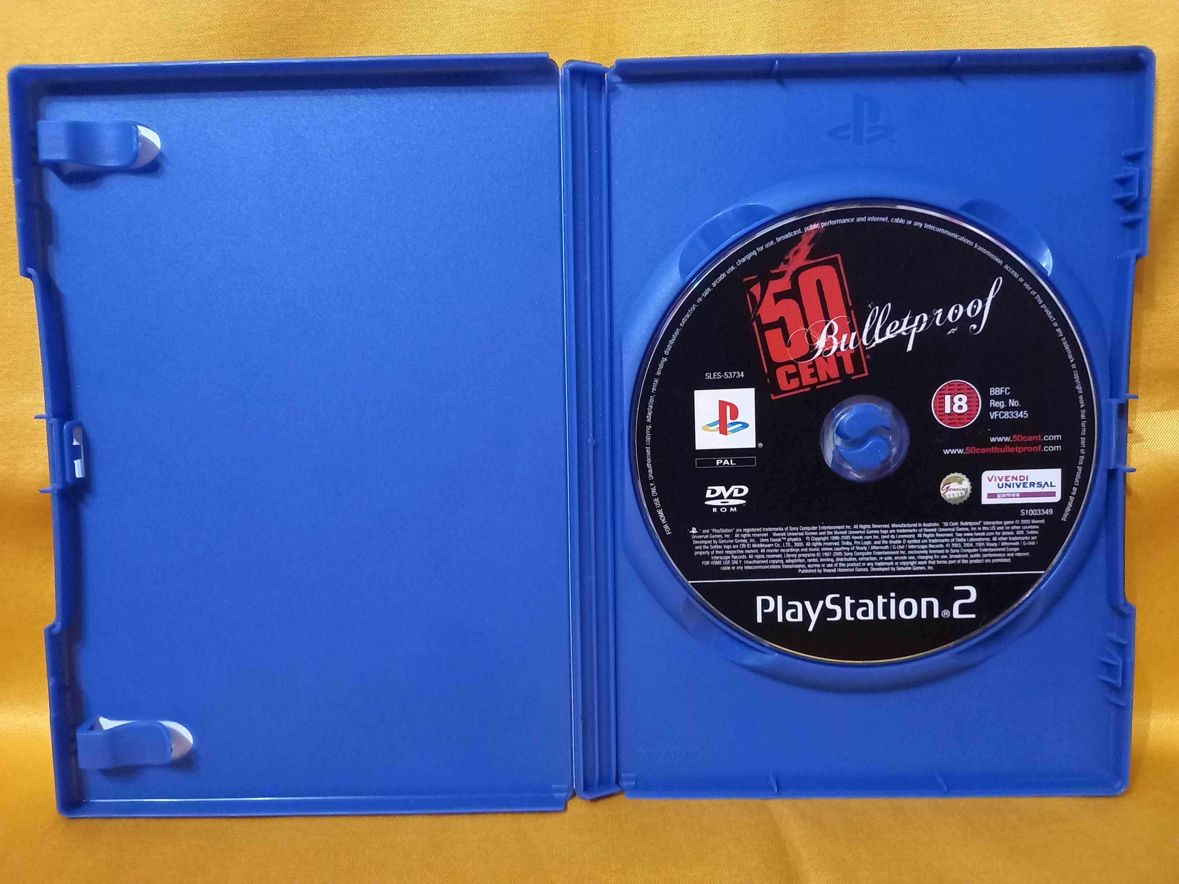 Gra 50 Cent Bulletproof PS2 PlayStation 2