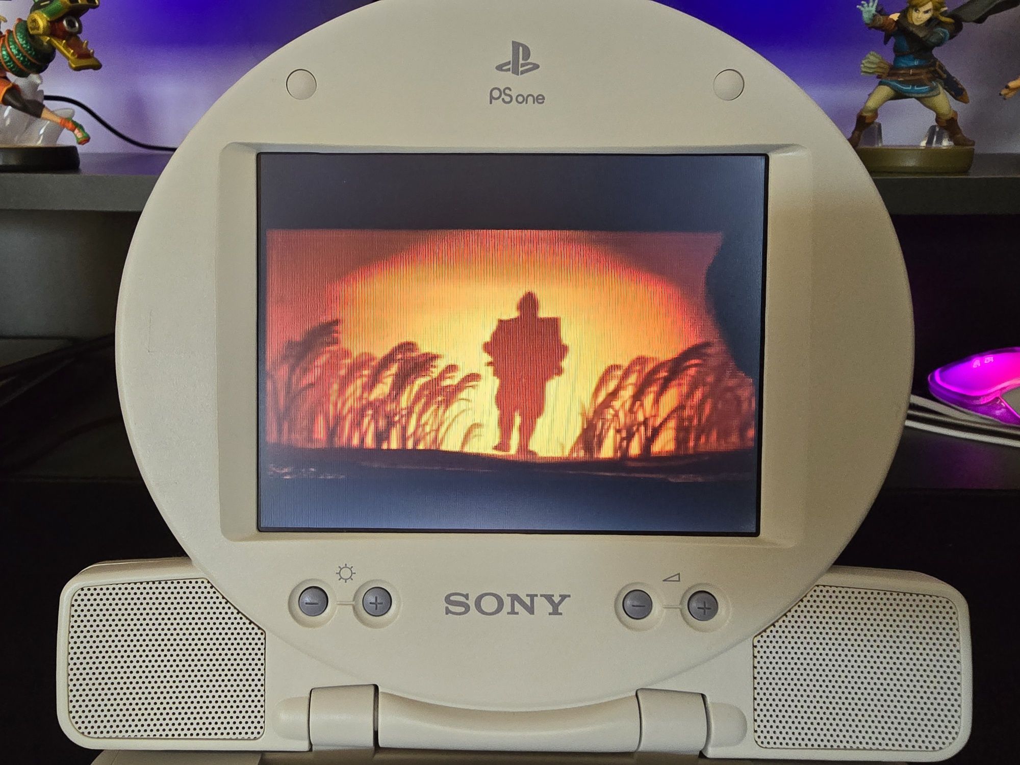 Sony PSone com LCD oficial PlayStation PS1