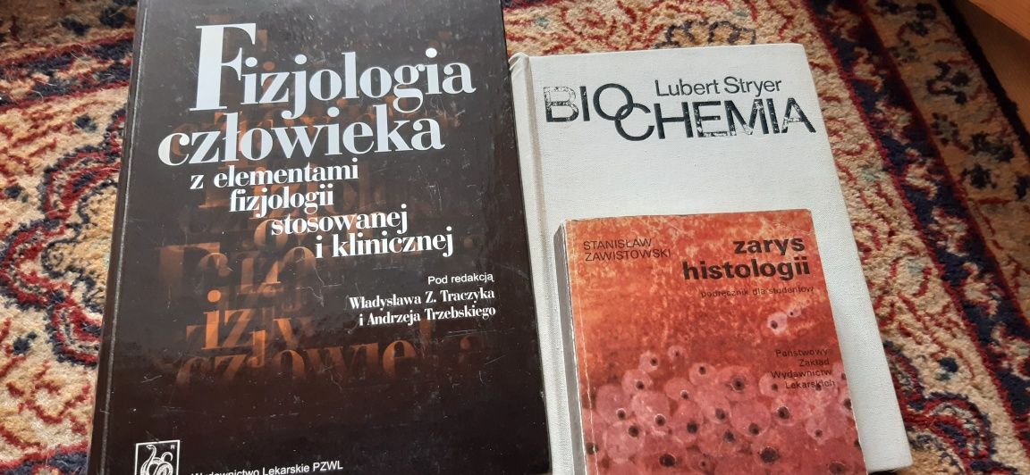 Podręczniki akademickie biologia, anatomia, fizjologia, biochemia, gen