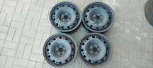 FELGI STALOWE 6C0601027B 5x100 6Jx15 CALI ET38 VW SEAT SKODA KOMPLET 4 SZTUKI