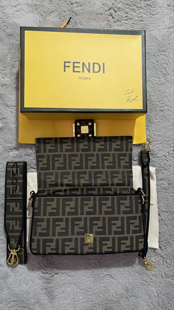 Mala Fendi Baguette